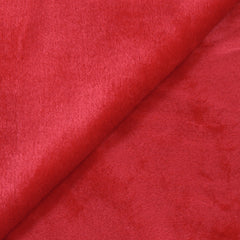 Polaire doudou Clara rouge fraise