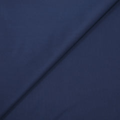 Popeline de coton bleu marine