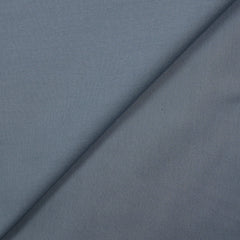 Popeline de coton gris béton