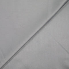 Popeline de coton satinée gris