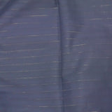 Coton lin rayé Lurex doré fond crème brûlée