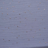 Double gaze ciel confettis doré