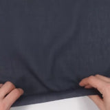 Voile de coton marron