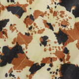 Fausse fourrure poils mi-longs vache cowboy