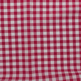 Cotton Vichy 9mm Plum