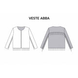 ABBA jacket sewing pattern