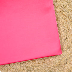 Satin duchesse 100% coton rose bonbon