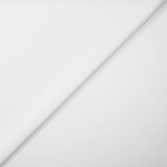 Satin polyester uni Inès blanc