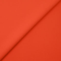 Sergé de polyester uni orange