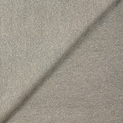 Sergé polyester blanc et camel