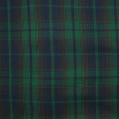 Tartan tissé-teint vert et marine