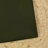 Tissu sergé imperméable brillant vert militaire