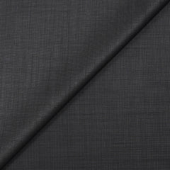 Tissu tailleur laine mélangée fantaisie anthracite fond noir