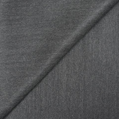 Tissu tailleur laine mélangée fantaisie gris minéral