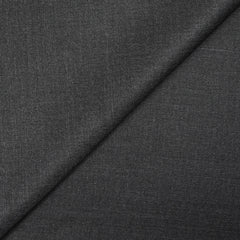 Tissu tailleur laine mélangée sergé gris anthracite