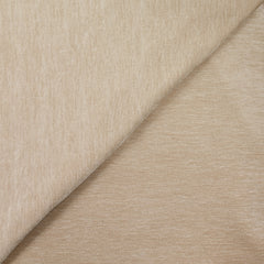 Velours chenille double face chiné beige