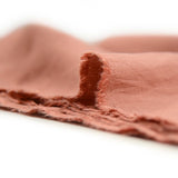 Crêpe viscose Lily saumon foncé