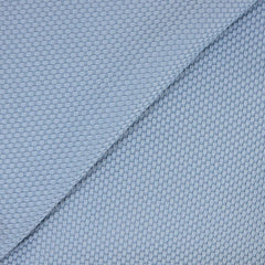 Jersey nid d'abeille bleu acier