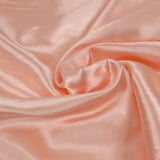 Crêpe satin polyester rose clair