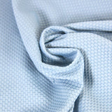 Jersey nid d'abeille bleu acier