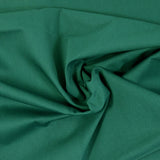 Gabardine polycoton sergé vert foret