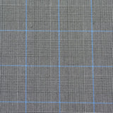 Prince de galles et pied de puce ligne bleu