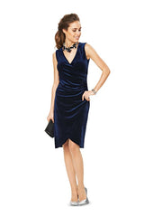 Patrón N ° 6829: Vestido de efecto drapeado