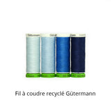 Se cose reciclado - Color azul - Gütermann