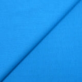 Voile de coton bleu turquoise