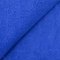 Tissu polaire bleu roi
