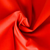 Satin de coton rouge