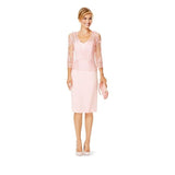 Patrón N ° 6646 Burda: vestido y vasco superior
