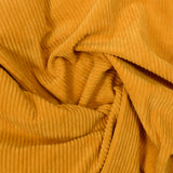 Velvet de poliéster de mostaza