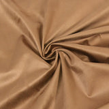 Tissu aspect daim double-face brun beige