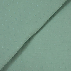 Voile de coton Plumetis celadon