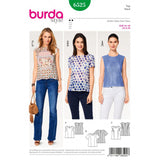 Burda boss n ° 6525: simple top