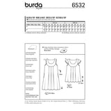 Burda Boss N ° 6532: Vestido y fuerte