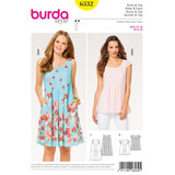 Burda Boss N ° 6532: Vestido y fuerte