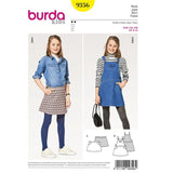 Burda Boss N ° 9356: faldas de bolsillo para niños