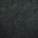 Fine polyester velvet black ribs