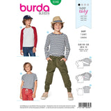 Burda Boss N ° 9346: Camiseta simple para niños