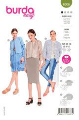 Burda Boss N ° 6006: chaqueta