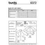Burda Boss N ° 6372: chaqueta raglán