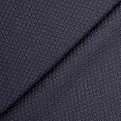 Jersey nid d'abeille marine