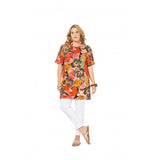Burda 6305 Boss - Vestido de plisos con escote