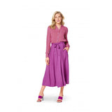 Burda Boss 6341 - Falda de pliegues huecos