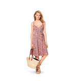 Burda Boss 6344 - Vestido de billetera