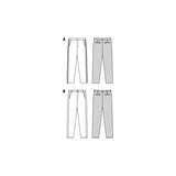 Patron Burda 6350 - Pantalon homme