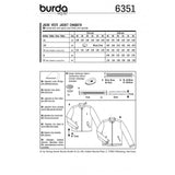 Burda boss 6351 - Men's jacket and jacket