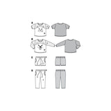 Burda Boss 9326 - T -SHICT para niños